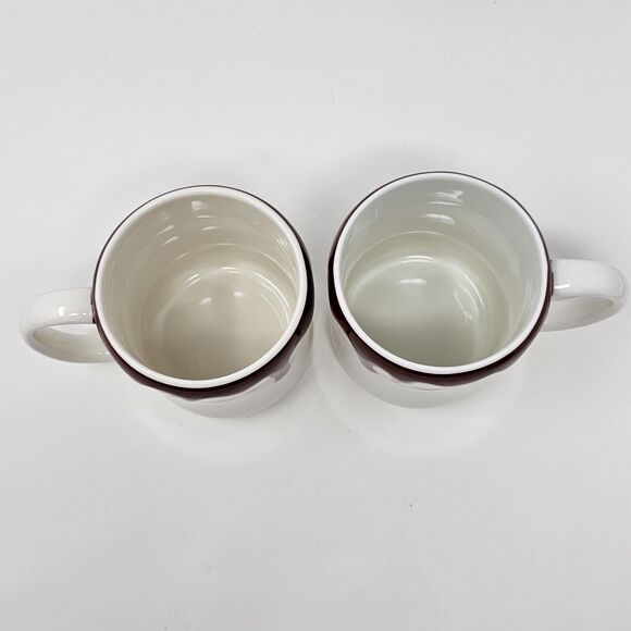 CandyRific Coffee Mugs (2) We Go Together Marshmallow Hot Chocolate Cocoa Cups - Picture 6 of 10